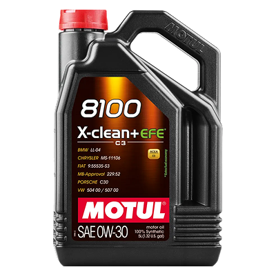MOTUL 8100 X-Clean+ EFE 0W30