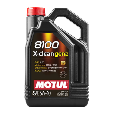MOTUL 8100 X-Clean GEN2 5W40