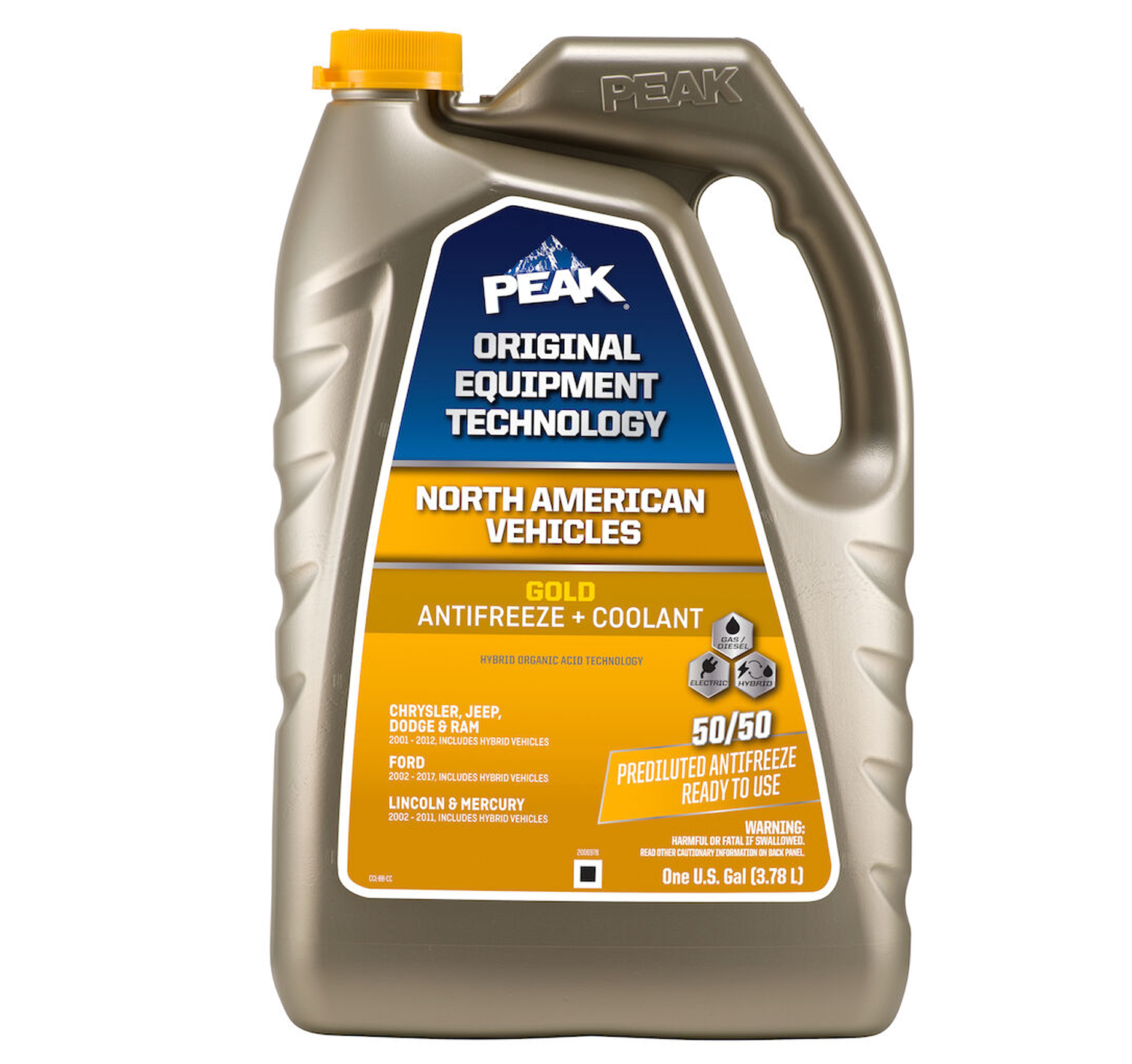 PEAK American Gold Coolant